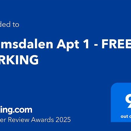 Tromsdalen Apt 1 - Free Parking Tromsø Esterno foto