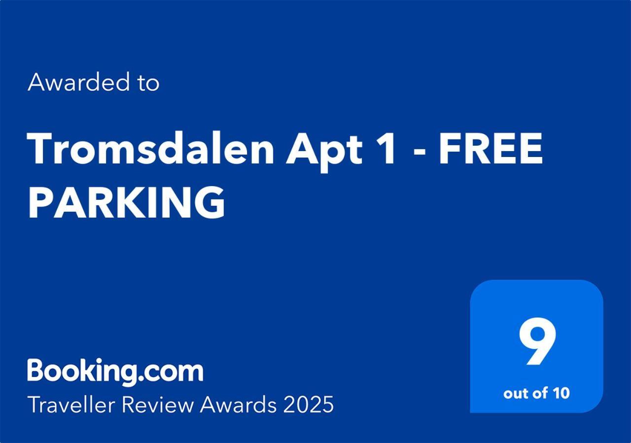 Tromsdalen Apt 1 - Free Parking Tromsø Esterno foto